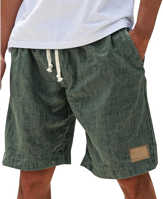 Men's Boardwalk Shorts with Elastic Waist – Comfortable Summer Shorts – Arlon 6