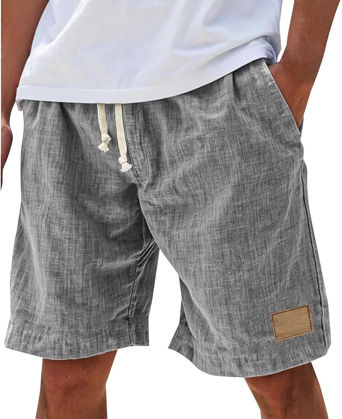 Men's Boardwalk Shorts with Elastic Waist – Comfortable Summer Shorts – Arlon 7