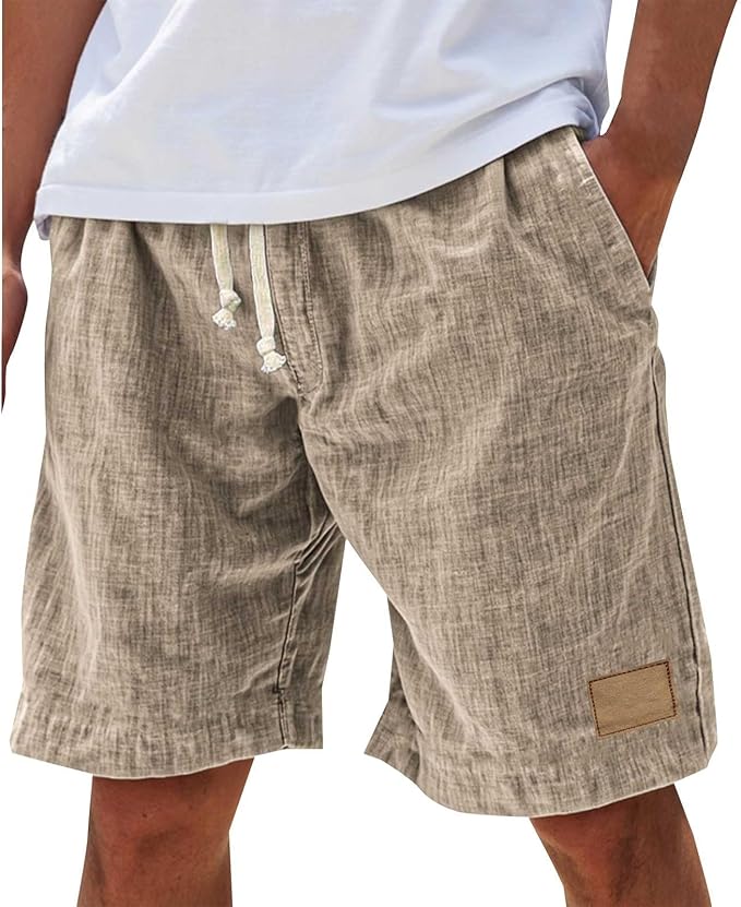 Men's Boardwalk Shorts with Elastic Waist – Comfortable Summer Shorts – Arlon 8