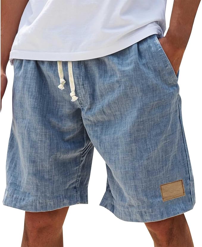 Men's Boardwalk Shorts with Elastic Waist – Comfortable Summer Shorts – Arlon 9