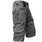 Men's Cargo Shorts – Functional Outdoor Shorts with Zip Pockets 0