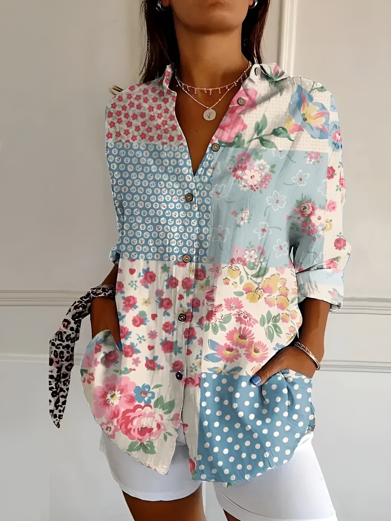 Floral Blue
