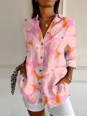 Chic Printed Blouse for Women – Elegant Style for Any Occasion 5