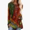 Boho Tunic Top for Women – Long-Sleeve Patchwork Tunic for Any Occasion 1