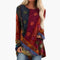 Boho Tunic Top for Women – Long-Sleeve Patchwork Tunic for Any Occasion 2