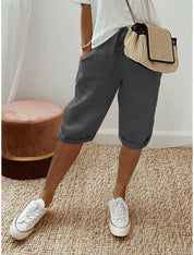Women's Capri Trousers – Relaxed-Fit Summer Trousers for Warm Days