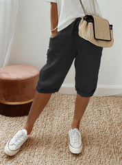 Women's Capri Trousers – Relaxed-Fit Summer Trousers for Warm Days