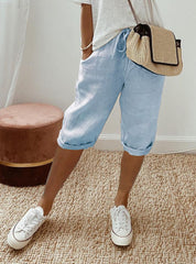Women's Capri Trousers – Relaxed-Fit Summer Trousers for Warm Days