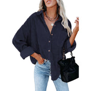 Corduroy Shirt for Women – Spring Casual Corduroy Overshirt – Cassie