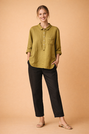 Casual Shirt for Women – Breathable Cotton Everyday Shirt – Cecilia
