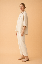 Casual Shirt for Women – Breathable Cotton Everyday Shirt – Cecilia
