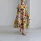 Floral Dress for Women – Relaxed Elegant Summer Dress – Zyra 4