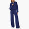 Women's Tracksuit Set – Zip-Top & Wide-Leg Trouser Co-ord 16