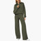Women's Tracksuit Set – Zip-Top & Wide-Leg Trouser Co-ord 18