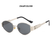 Gold Sunglasses for Women – Retro Round UV-Protection Sunglasses 4