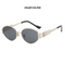 Gold Sunglasses for Women – Retro Round UV-Protection Sunglasses 4