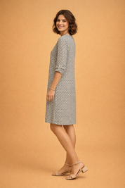 Sweetheart Neckline Midi Dress for Women – Relaxed Summer Dress – Lily
