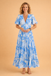 Floral Dress for Women – Fitted Classic Occasion Dress – Allie