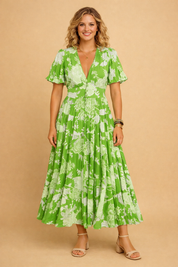 Floral Dress for Women – Fitted Classic Occasion Dress – Allie