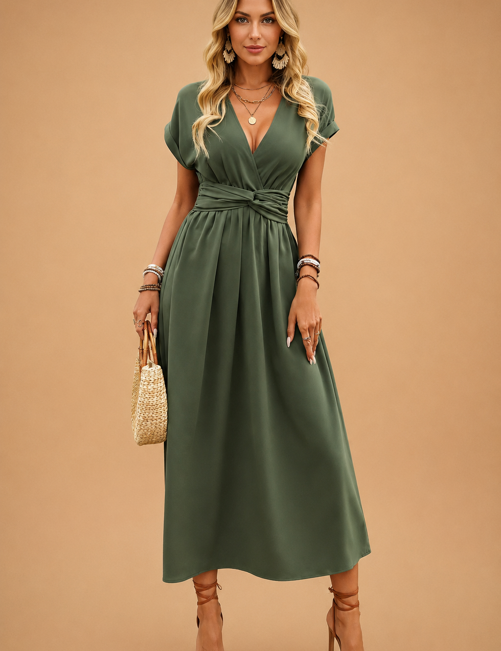 Summer Dress for Women – Elegant Breathable Occasion Dress – Chloe