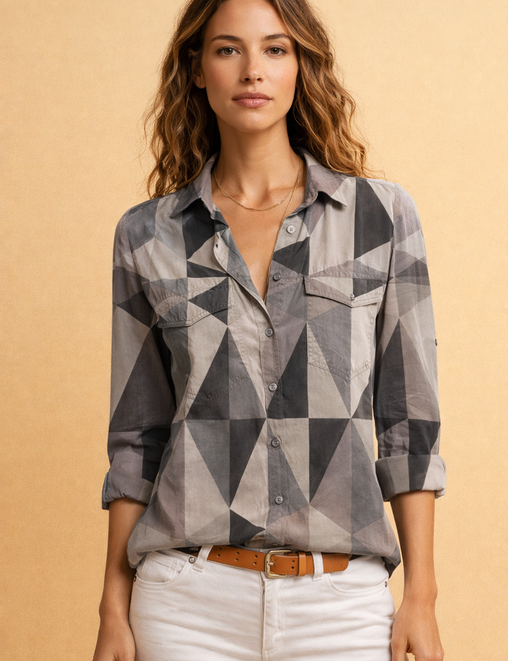 Summer Blouse for Women – Stylish Versatile Everyday Blouse – Mila