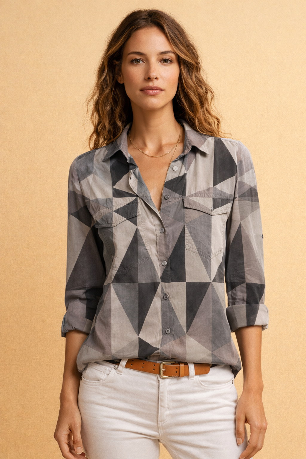 Summer Blouse for Women – Stylish Versatile Everyday Blouse – Mila