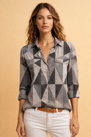 Summer Blouse for Women – Stylish Versatile Everyday Blouse – Mila