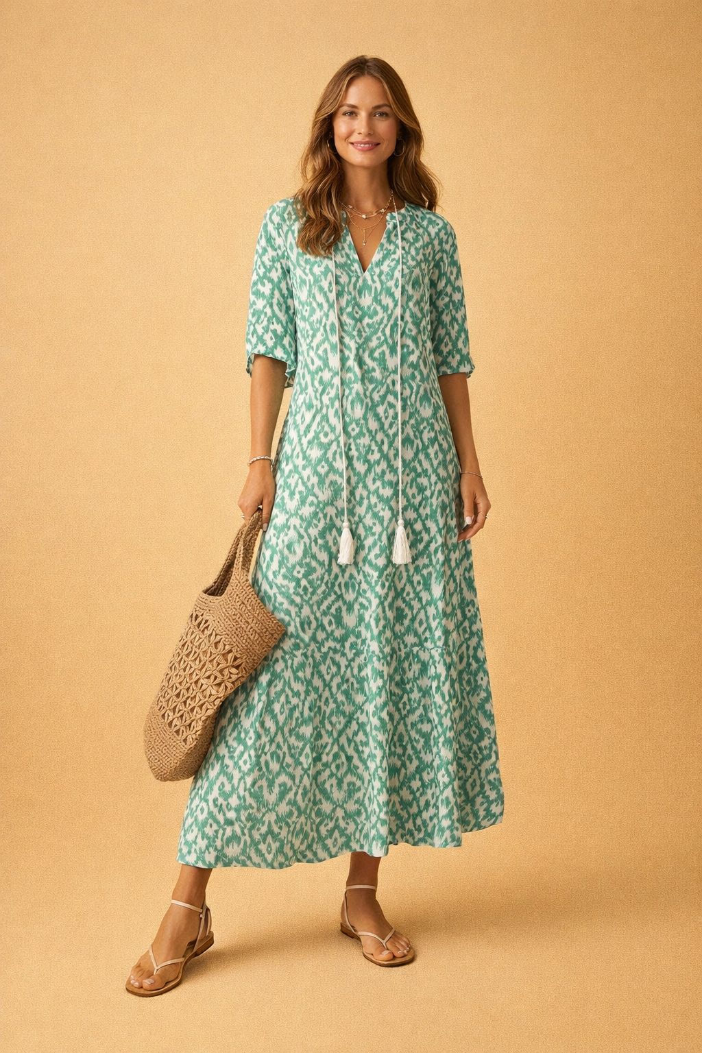 Maxi Dress for Women – Light Elegant Summer Maxi Dress – Ruby