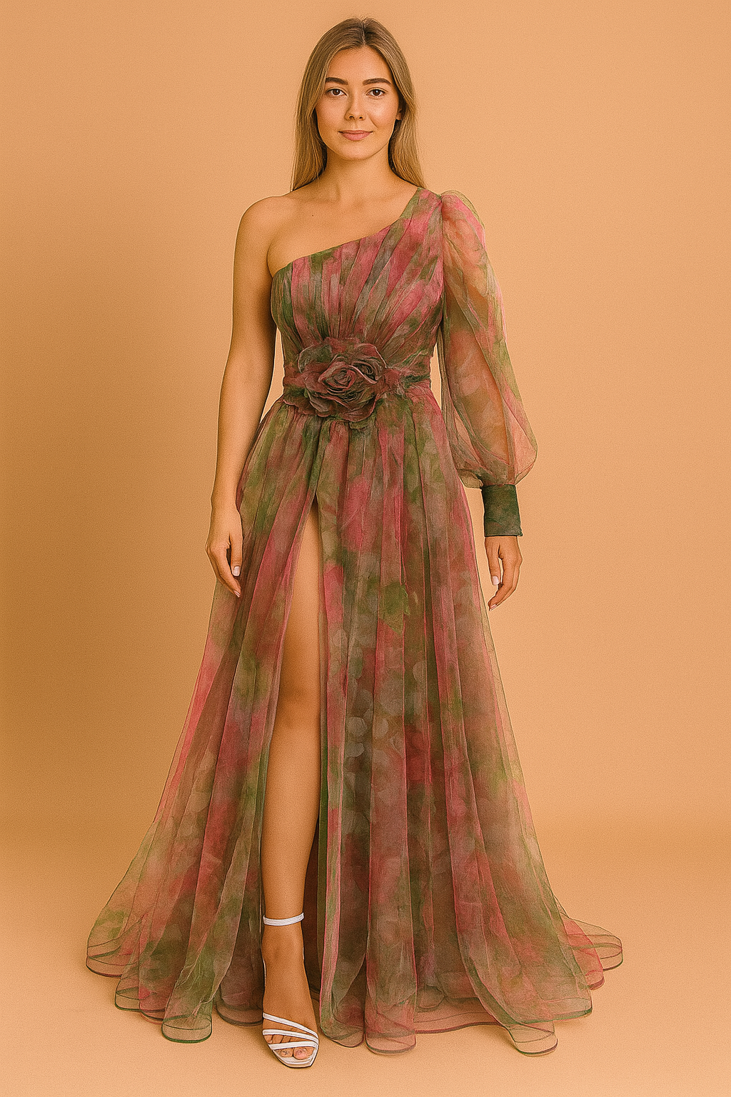Off-Shoulder Occasion Dress for Women – Elegant Party Dress – Fiona