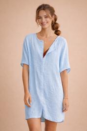 Beach Cover-Up Midi Dress for Women – Lightweight Swimwear Cover-Up – Marina