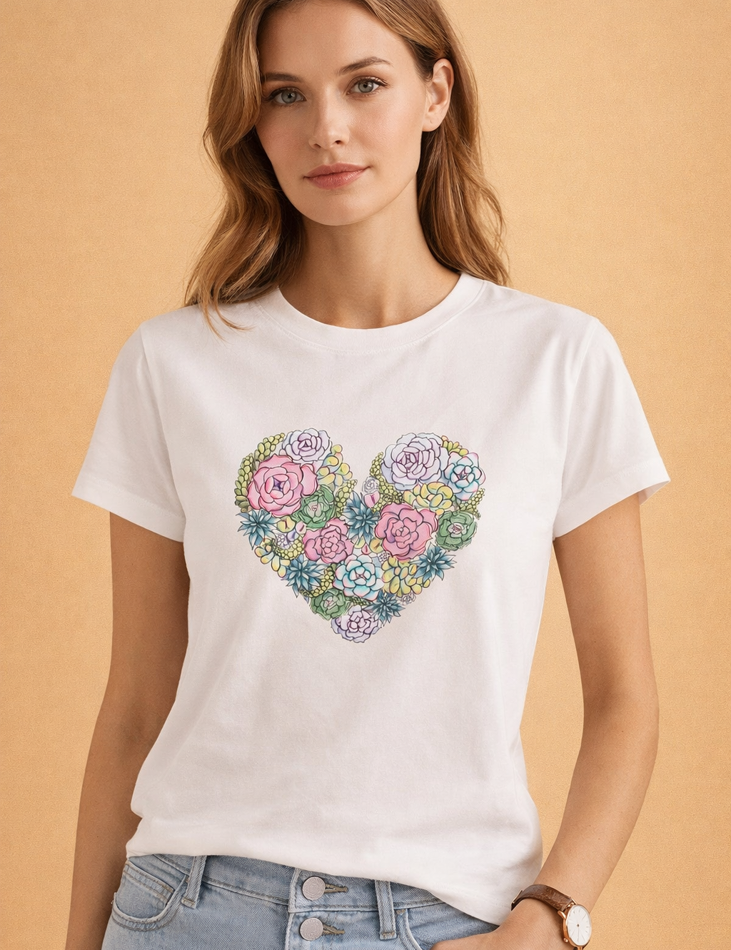Casual T-Shirt for Women – Soft Premium Everyday Tee – Sienna