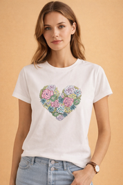 Casual T-Shirt for Women – Soft Premium Everyday Tee – Sienna