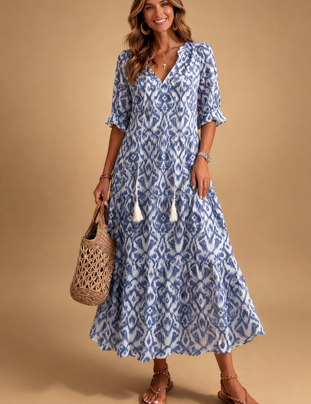 Maxi Dress for Women – Light Elegant Summer Maxi Dress – Ruby