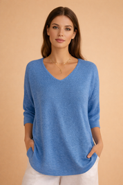 Chic Top for Women – Soft Relaxed Everyday Top – Athena