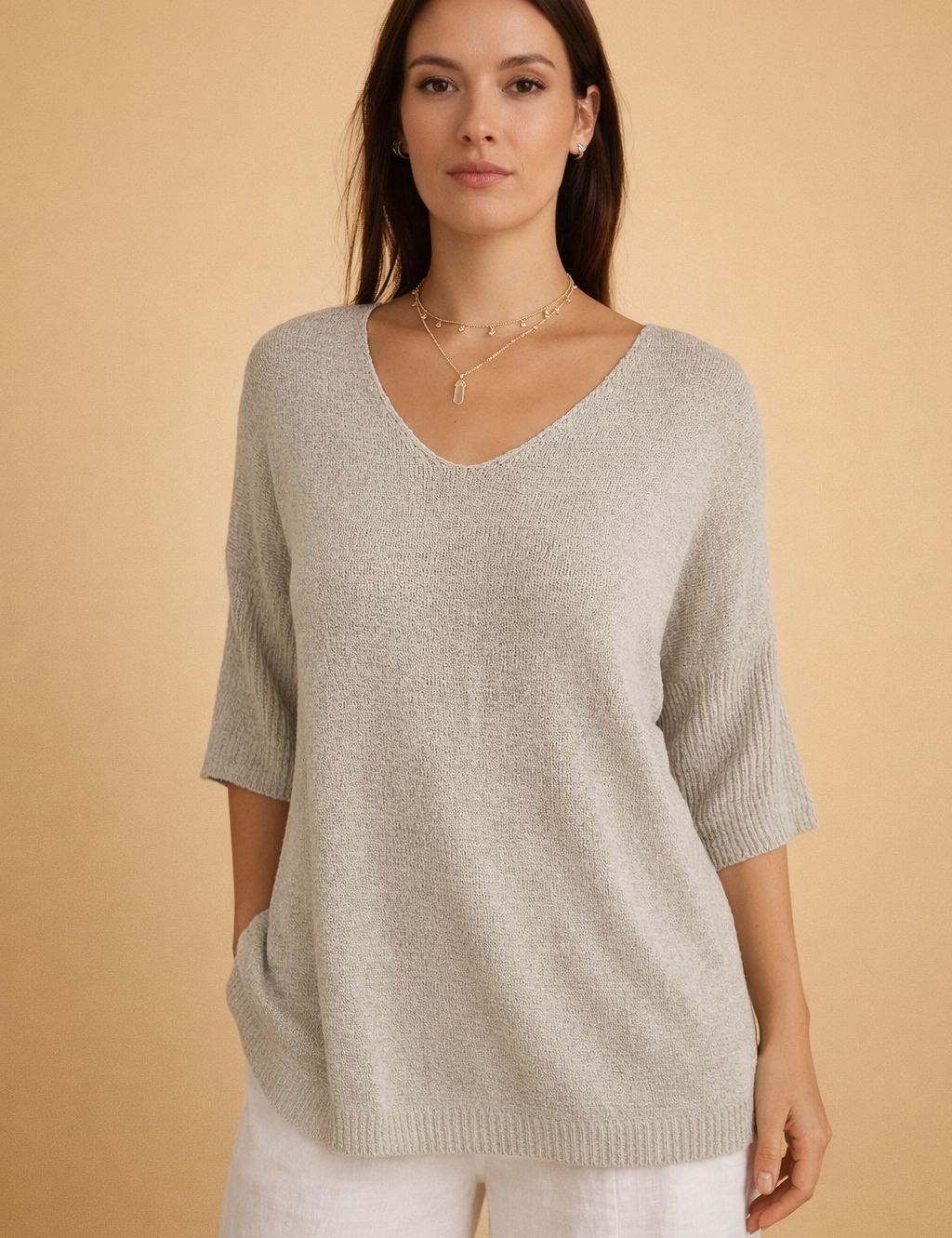 Chic Top for Women – Soft Relaxed Everyday Top – Athena