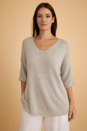 Chic Top for Women – Soft Relaxed Everyday Top – Athena