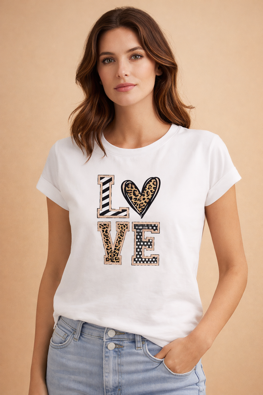 Casual T-Shirt for Women – Soft Premium Everyday Tee – Sienna