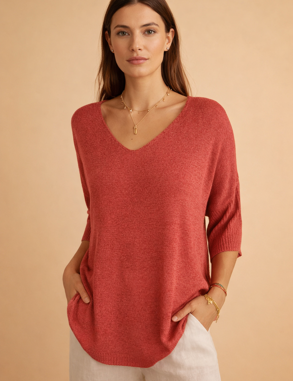 Chic Top for Women – Soft Relaxed Everyday Top – Athena