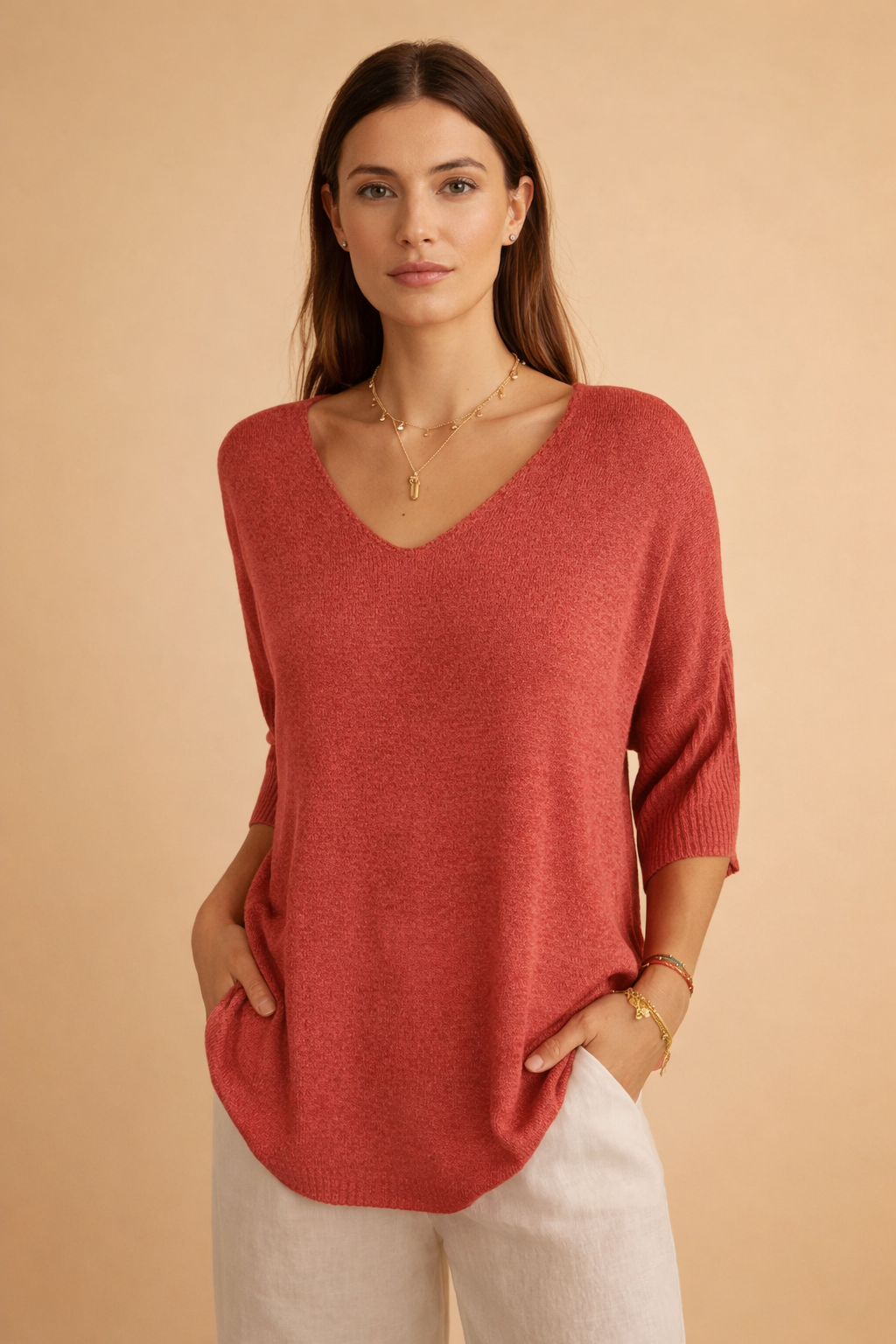 Chic Top for Women – Soft Relaxed Everyday Top – Athena