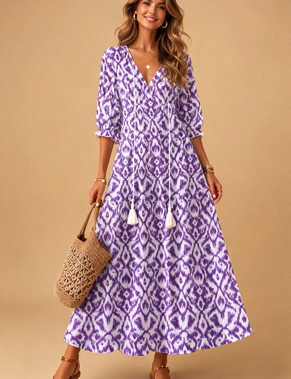 Maxi Dress for Women – Light Elegant Summer Maxi Dress – Ruby