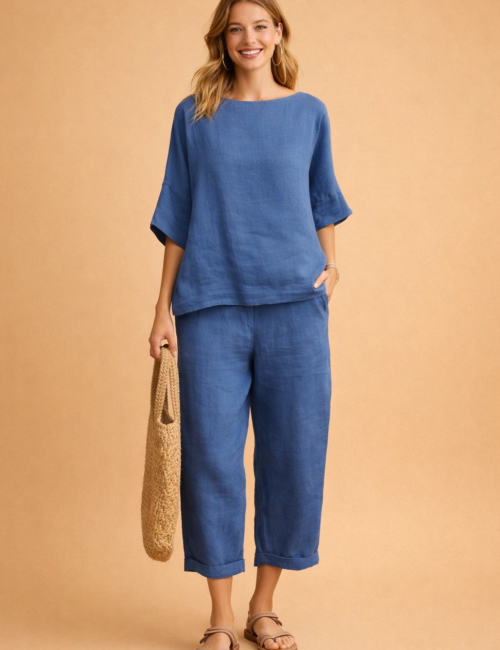Shirt & Trouser Co-ord for Women – Comfortable Two-Piece Set – Kiana
