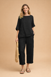 Shirt & Trouser Co-ord for Women – Comfortable Two-Piece Set – Kiana