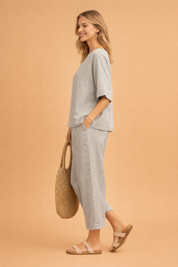 Shirt & Trouser Co-ord for Women – Comfortable Two-Piece Set – Kiana