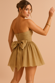 Strapless Sequin Mini Dress for Women – Party & Evening Dress – Niki